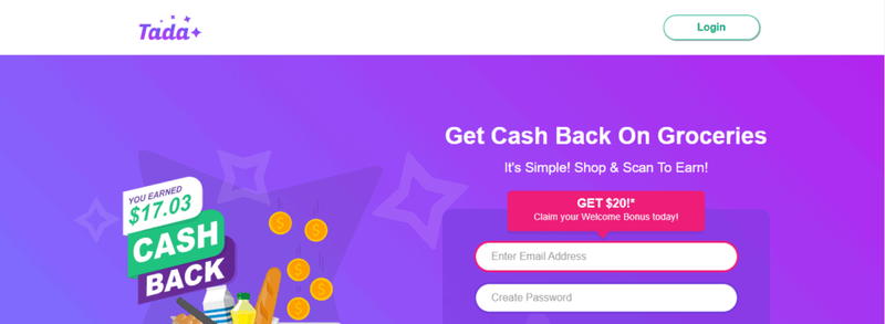 Free $20 Tada credit