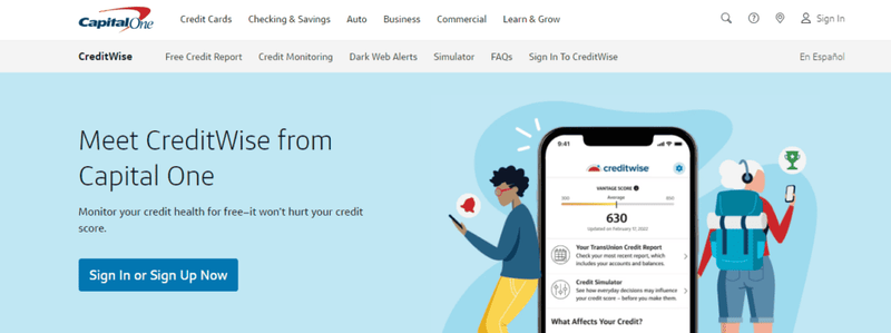 CreditWise from Capital One - Free Credit Score Report and Monitoring