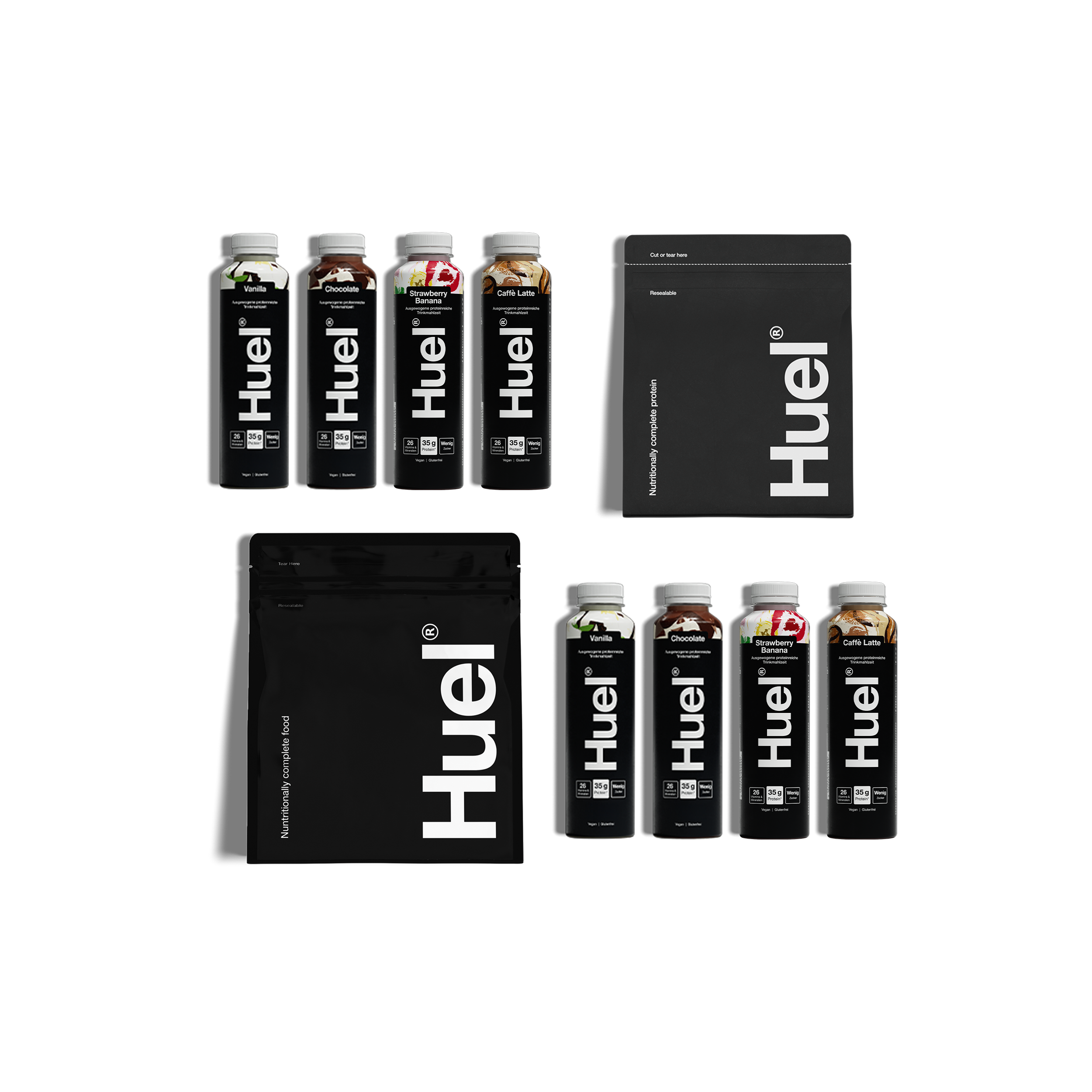 Bild von allen High-Protein Bundle Produkten