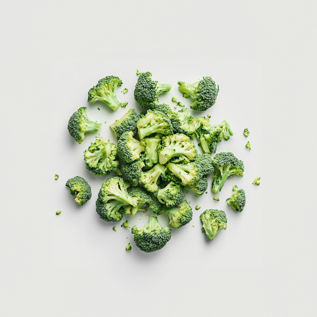 a bunch of Broccoli florets 