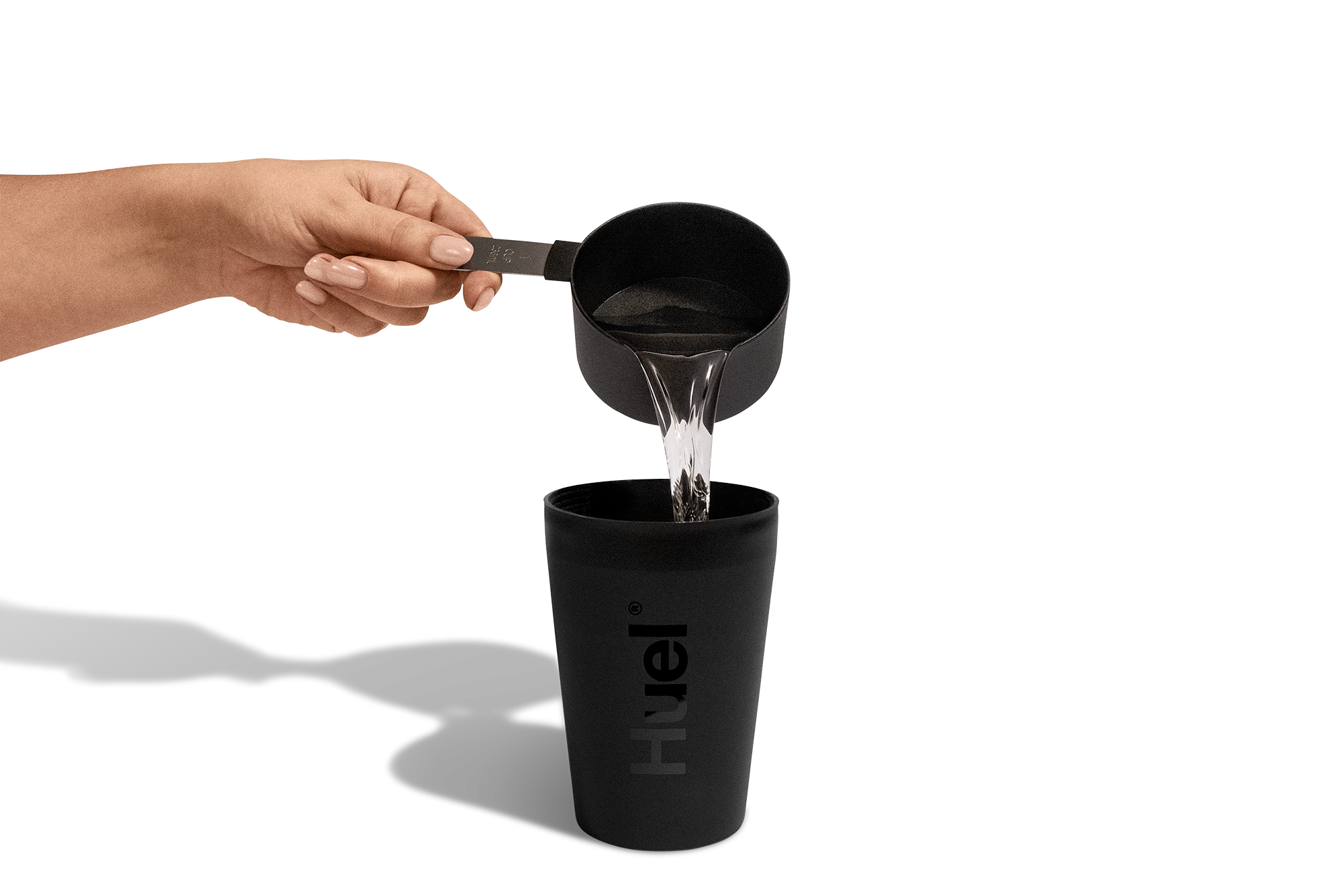Add water to your reusable pot