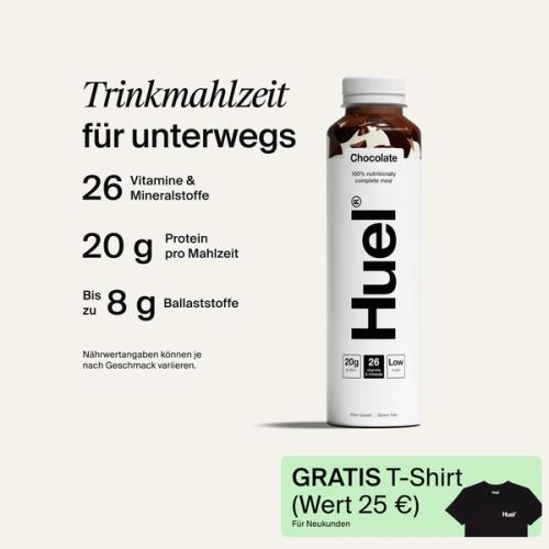 Flasche Ready-to-drink mit Complete Nutrition-Callout