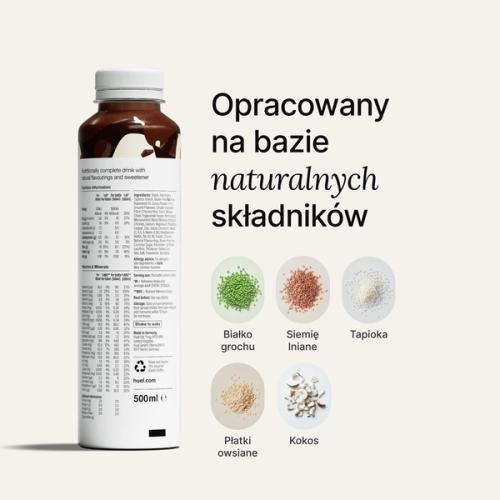 Wanilia wystająca z butelki Ready-to-drink