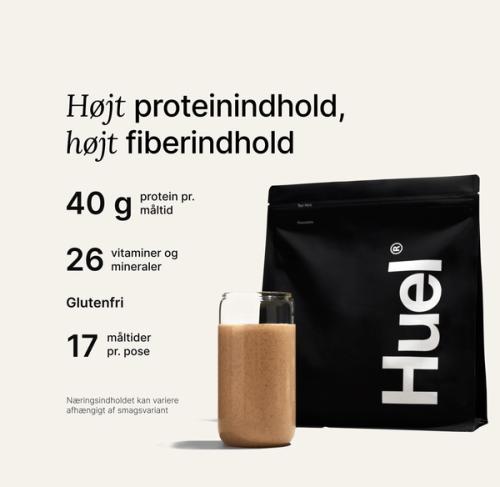 En pose Huel Black Edition måltidspulver 