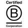 B Corp Accreditation Logo