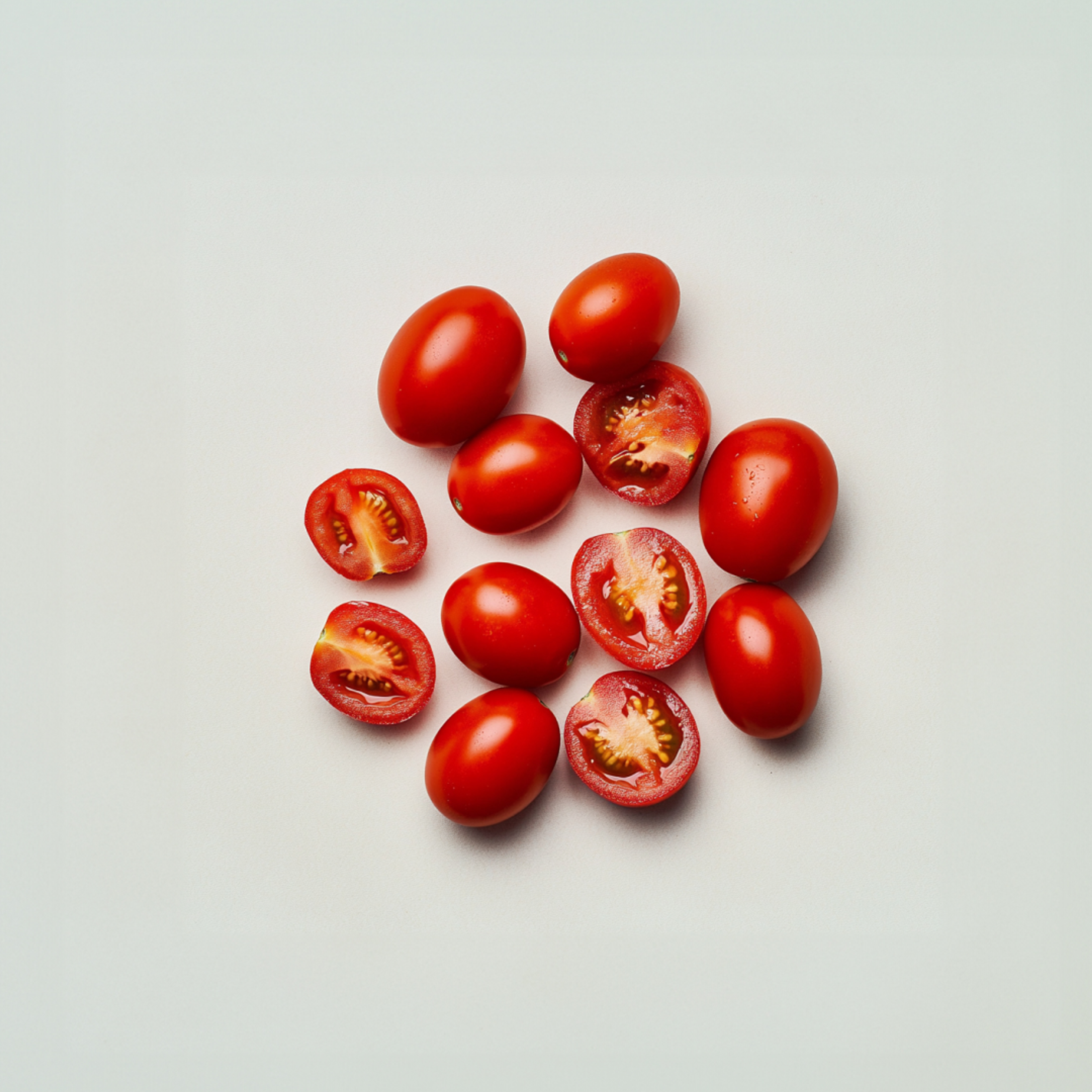 Slices of tomatoes