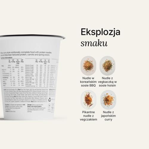 Zbliżenie na pojemnik Hot & Savoury