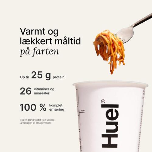 Hot & Savoury Pot med info om komplet ernæring