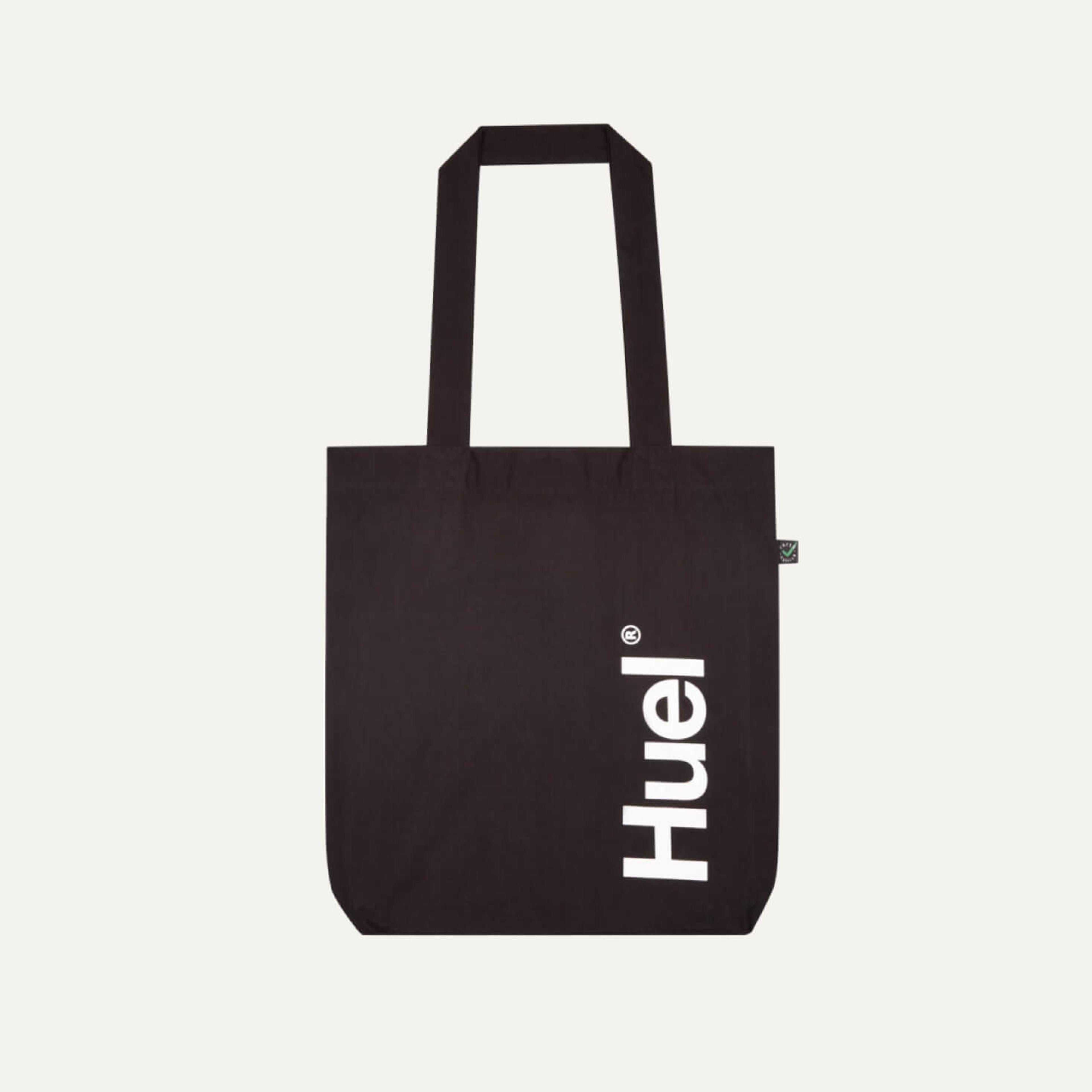 Black Huel Tote Bag