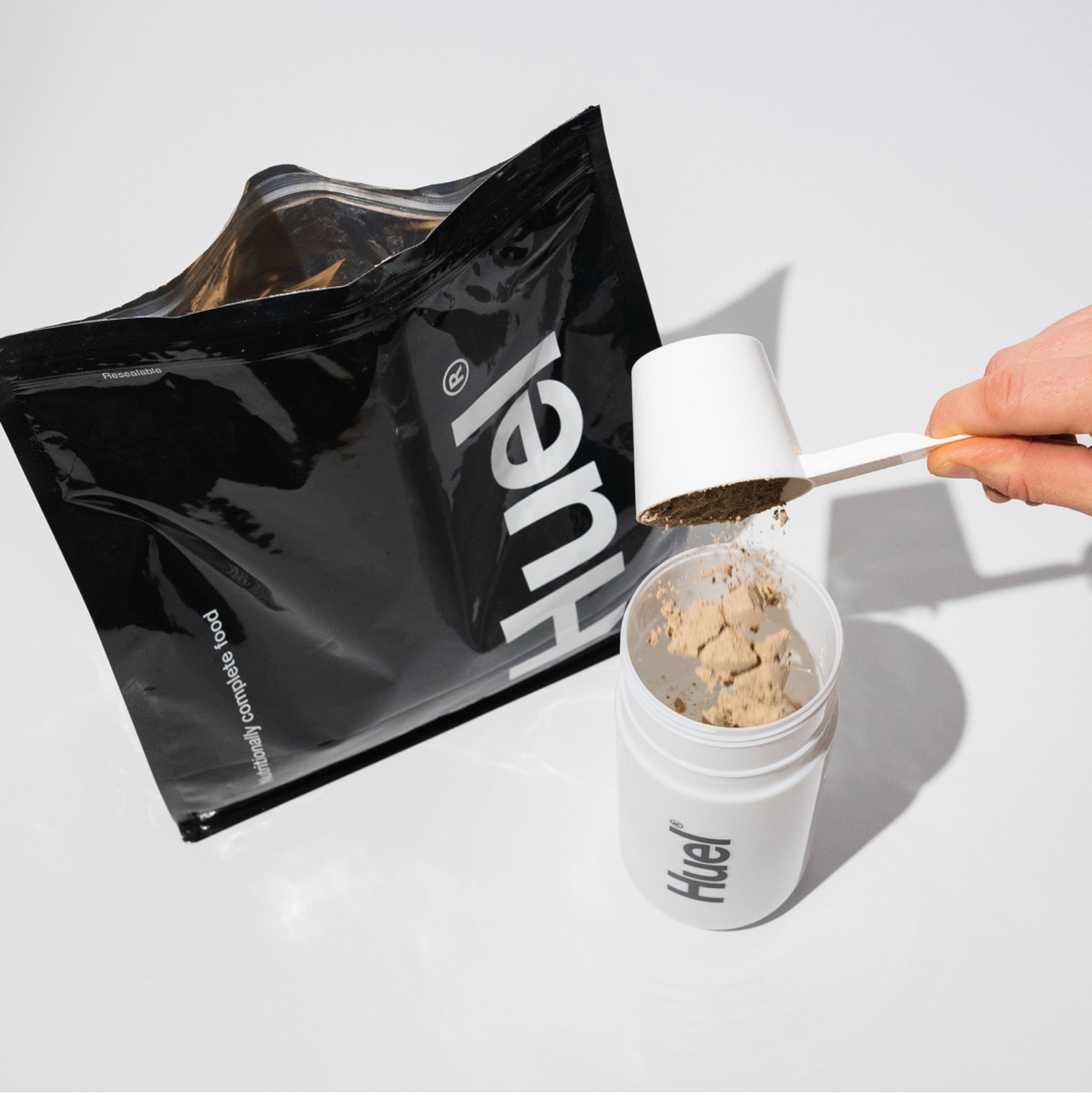Add two scoops of Huel Black Edition