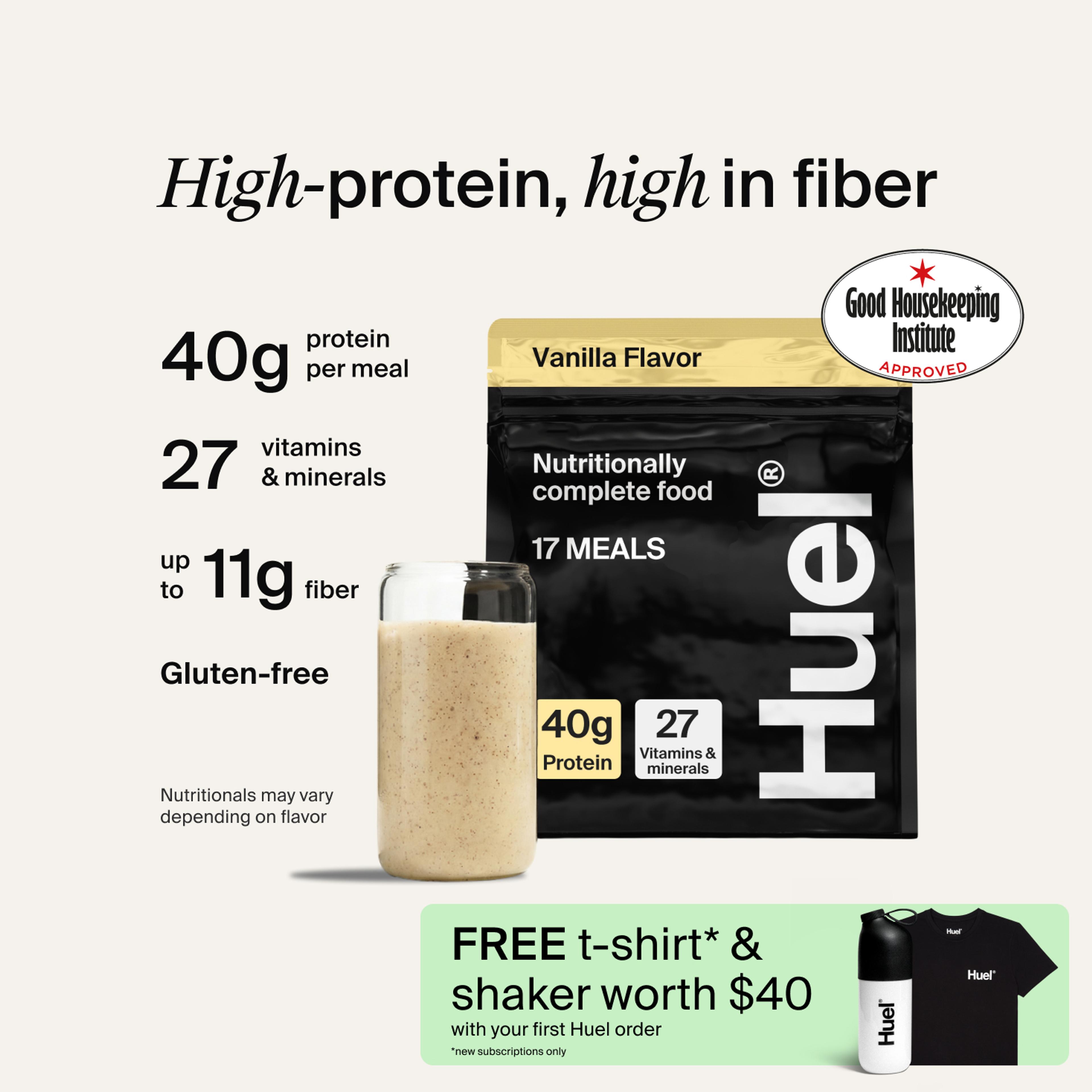 Bag of Black Edition Powder with Complete Nutrition callouts
