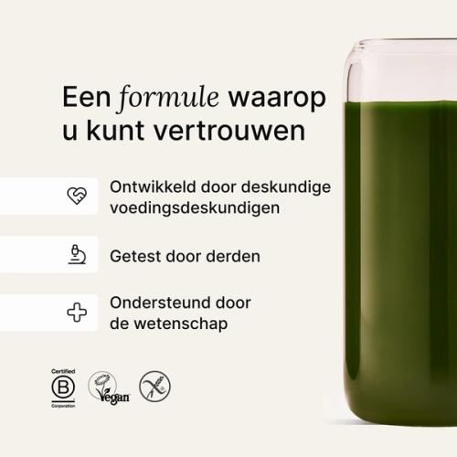 A formula you can trust- Developed by expert nutritionists, rigorously tested, backed by science 