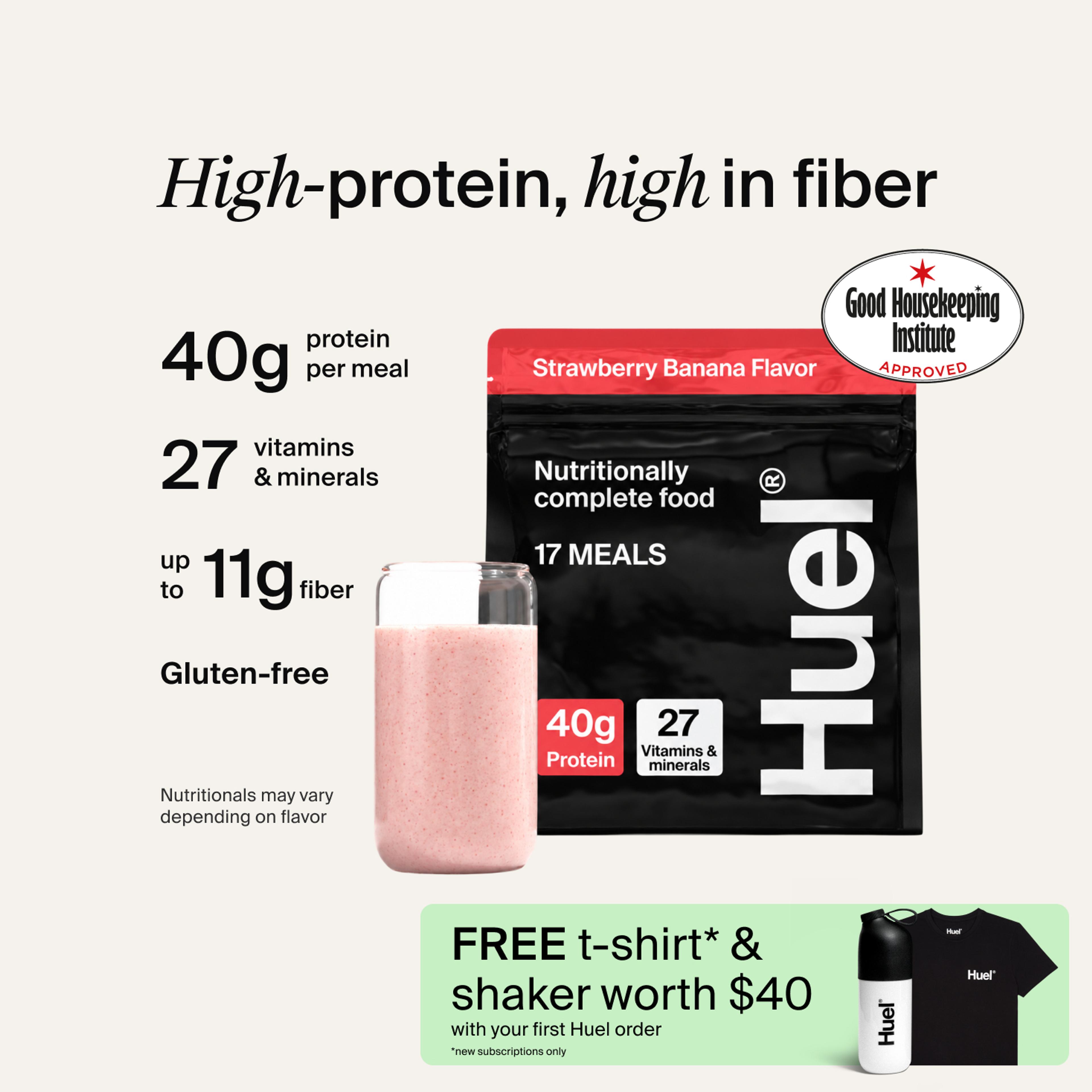 Bag of Black Edition Powder with Complete Nutrition callouts