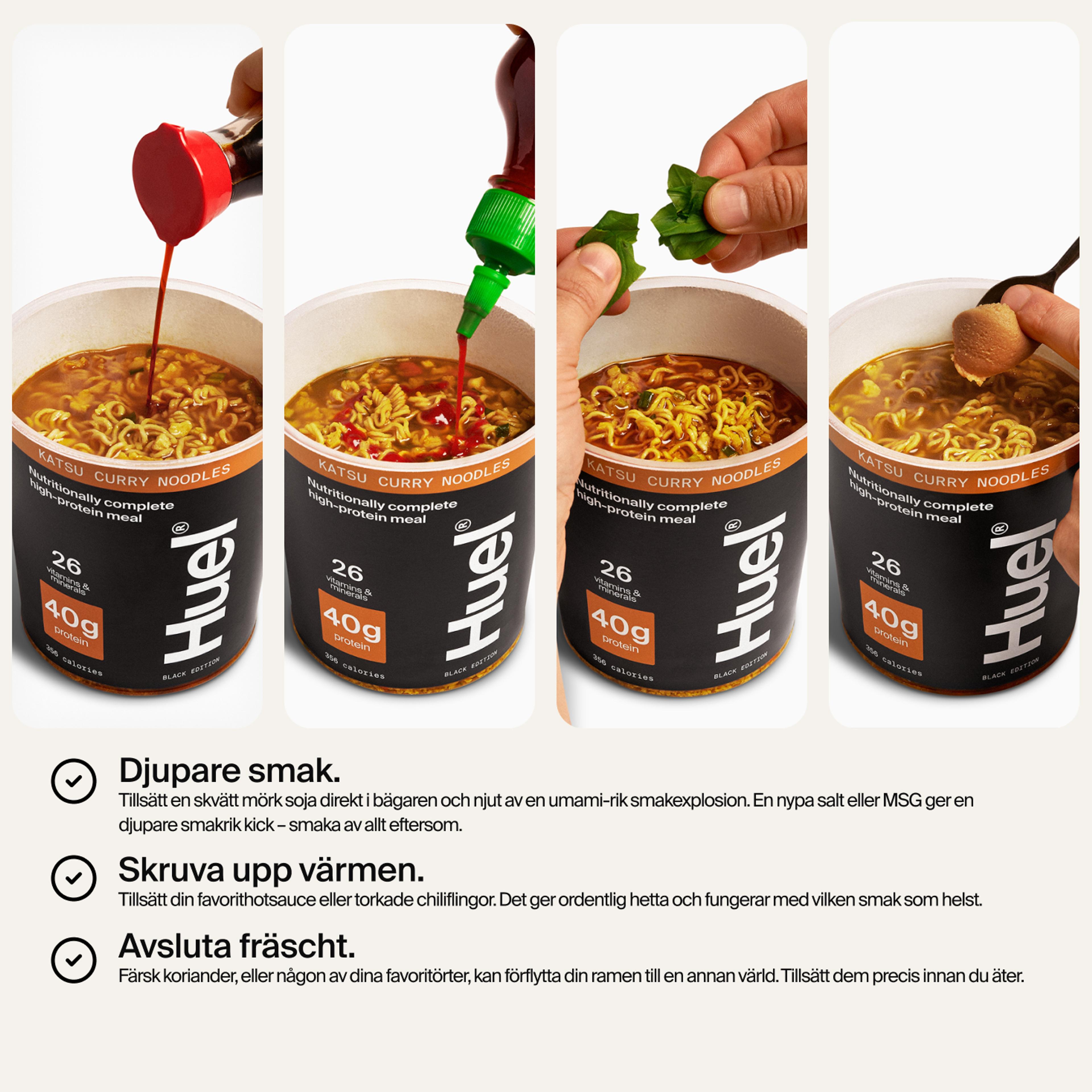 Tips on how to improve Ramen flavour