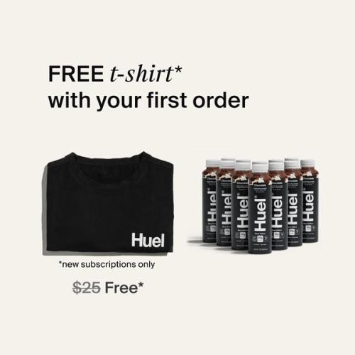 Welcome kit item- Huel T-shirt