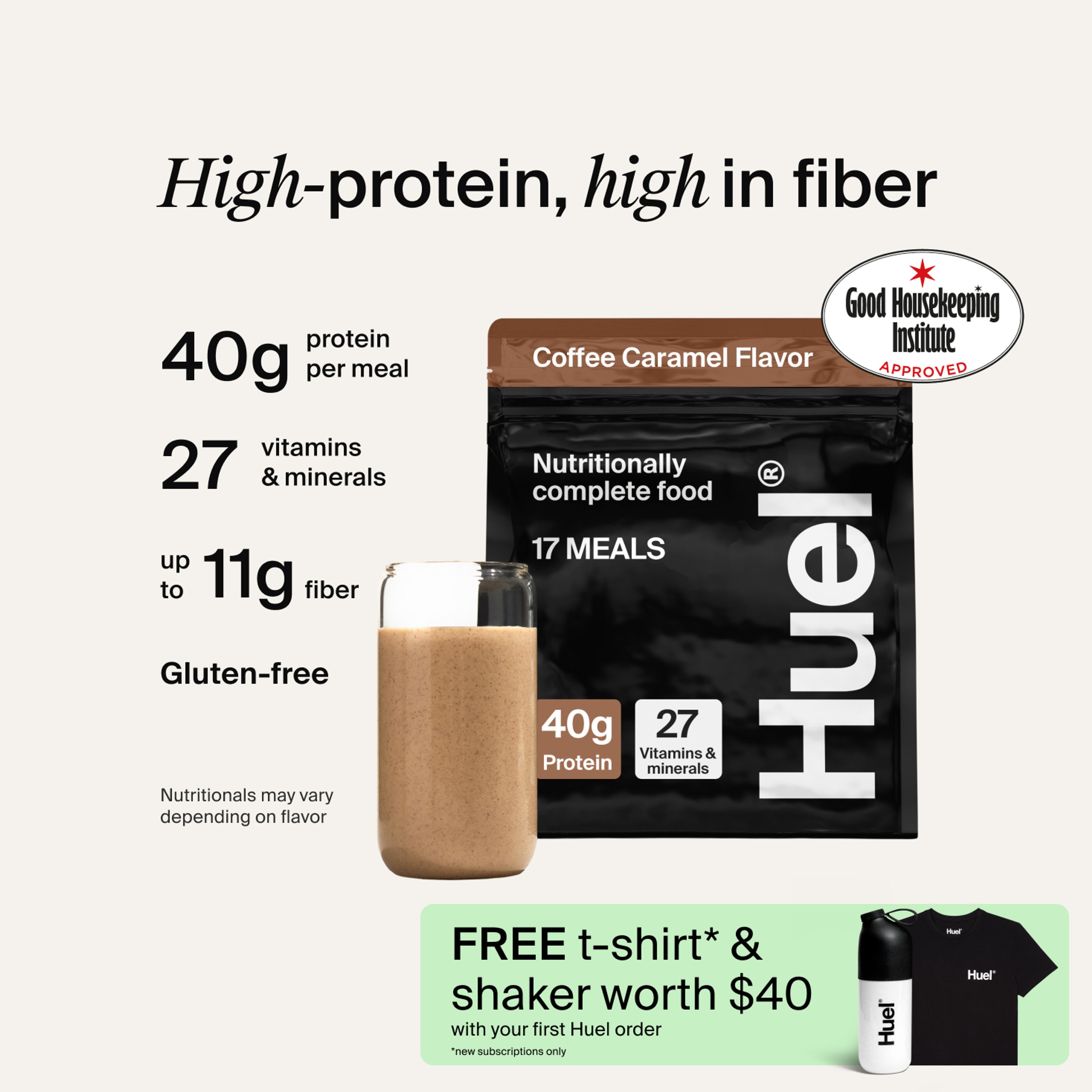 Bag of Black Edition Powder with Complete Nutrition callouts