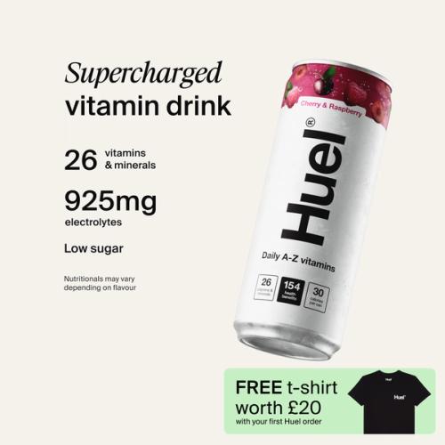 Supercharged vitamin drink