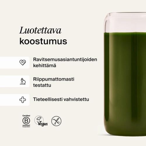A formula you can trust- Developed by expert nutritionists, rigorously tested, backed by science 