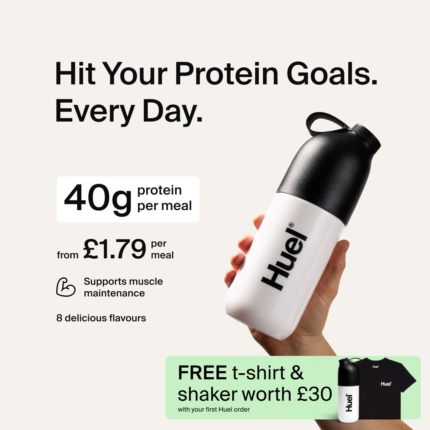 Black Edition | High-Protein Meal Shake | Huel JP