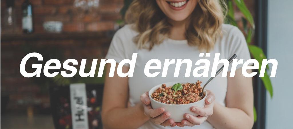 A person holding a Huel Hot & Savoury bowl