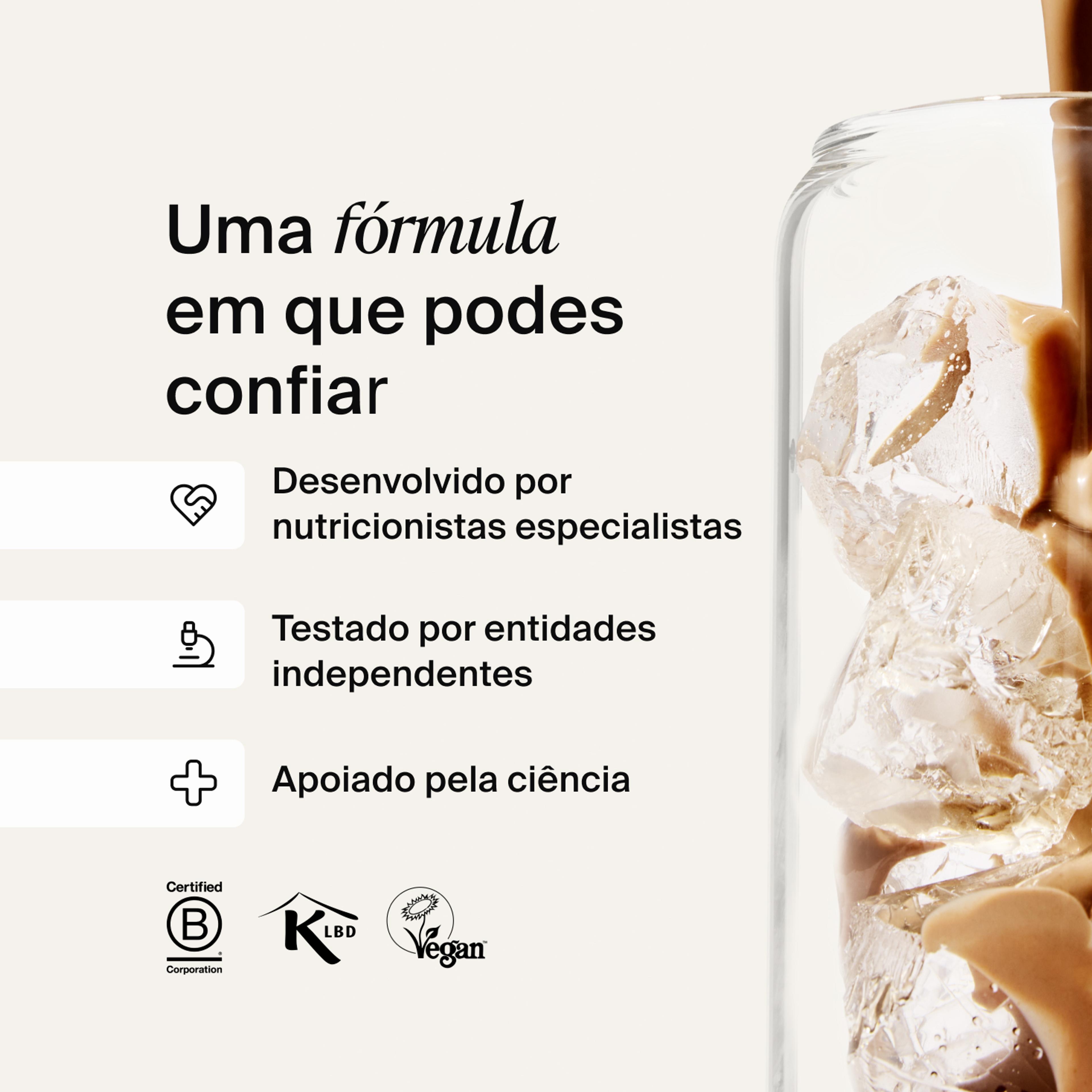An image of Huel RTD being poured into a glass 