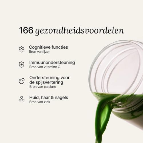 Health benefits like cognitive function, immune support, digestive support, and hair/skin/nails