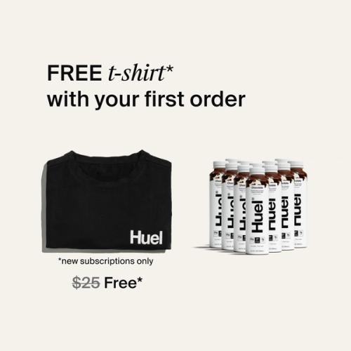 Welcome kit item- Huel T-shirt