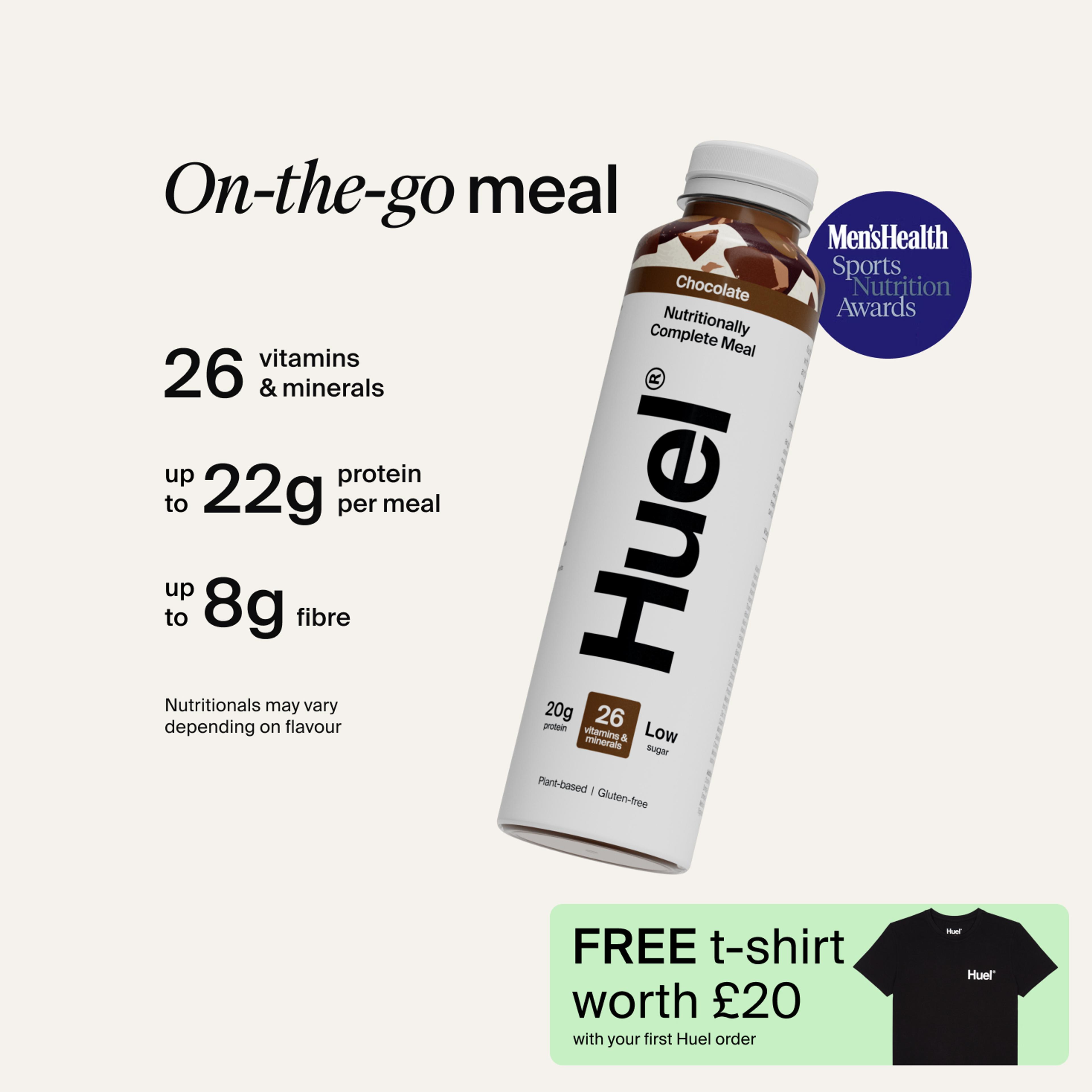Bottle of Ready-to-drink with Complete Nutrition callouts