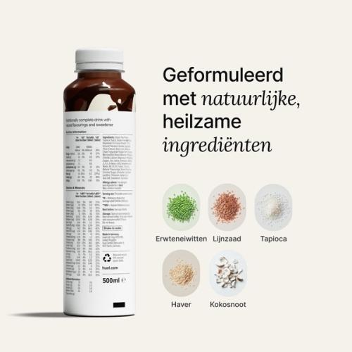 Vanilla uit een Ready-to-drink-fles