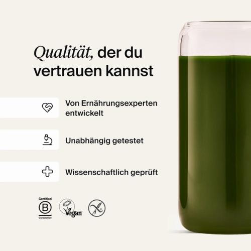 A formula you can trust- Developed by expert nutritionists, rigorously tested, backed by science 