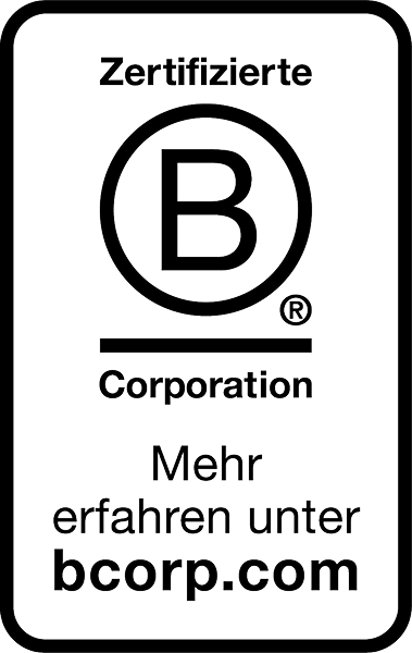 Logo der B Corp-Zertifizierung