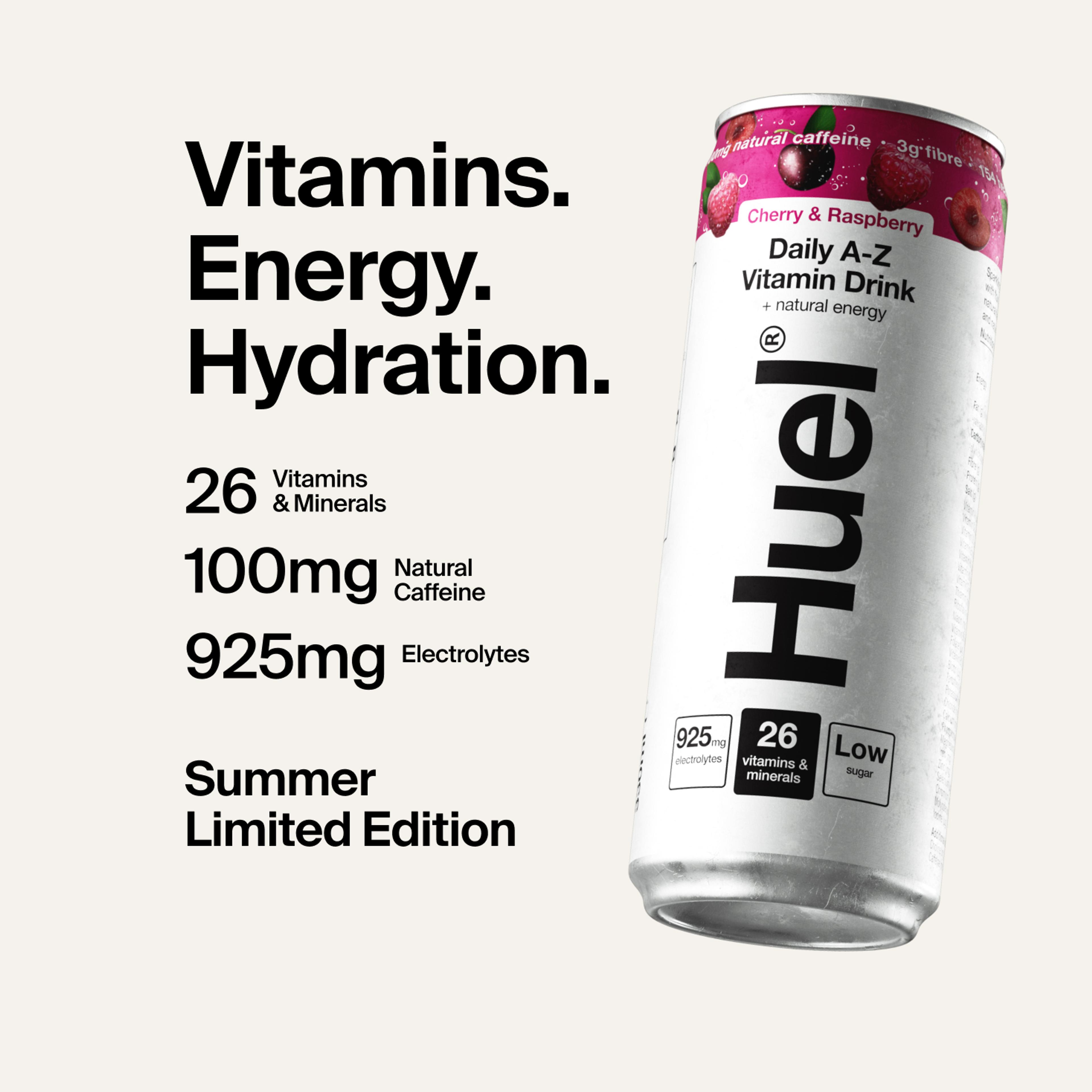 Supercharged vitamin drink