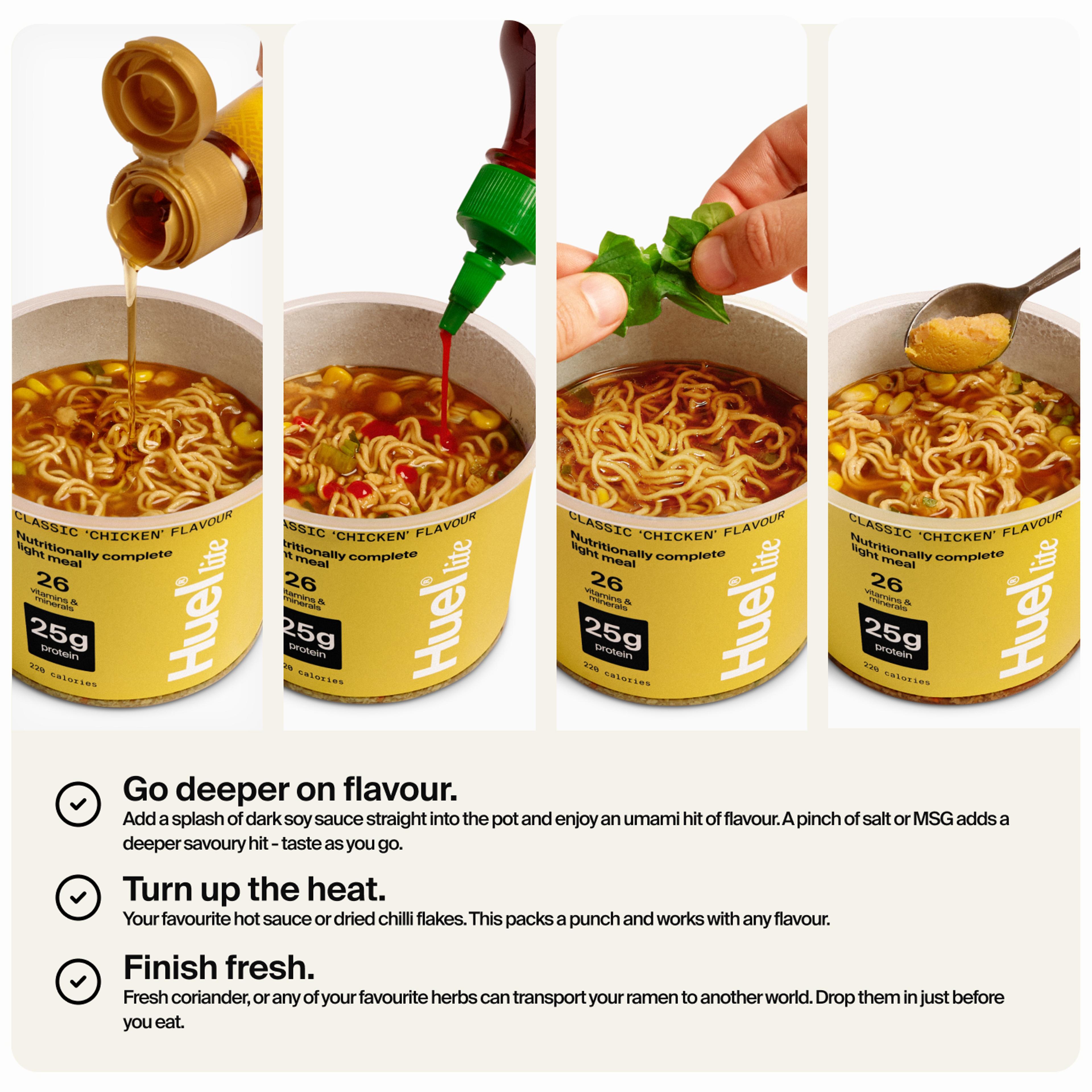 Tips on how to improve Ramen flavour