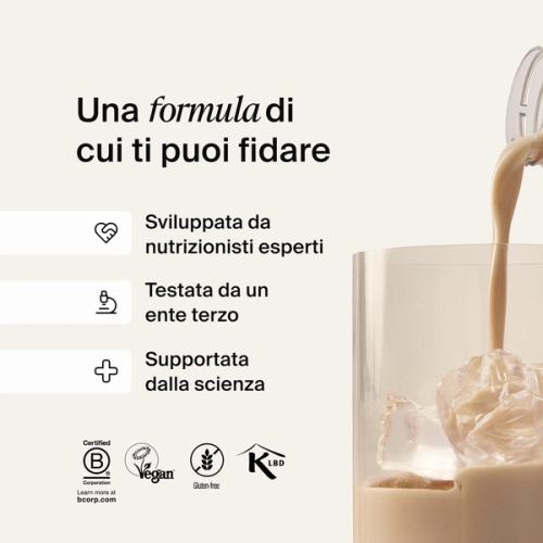 Una formula di cui fidarsi: sviluppata da esperti nutrizionisti, rigorosamente testata e supportata dalla scienza. 
