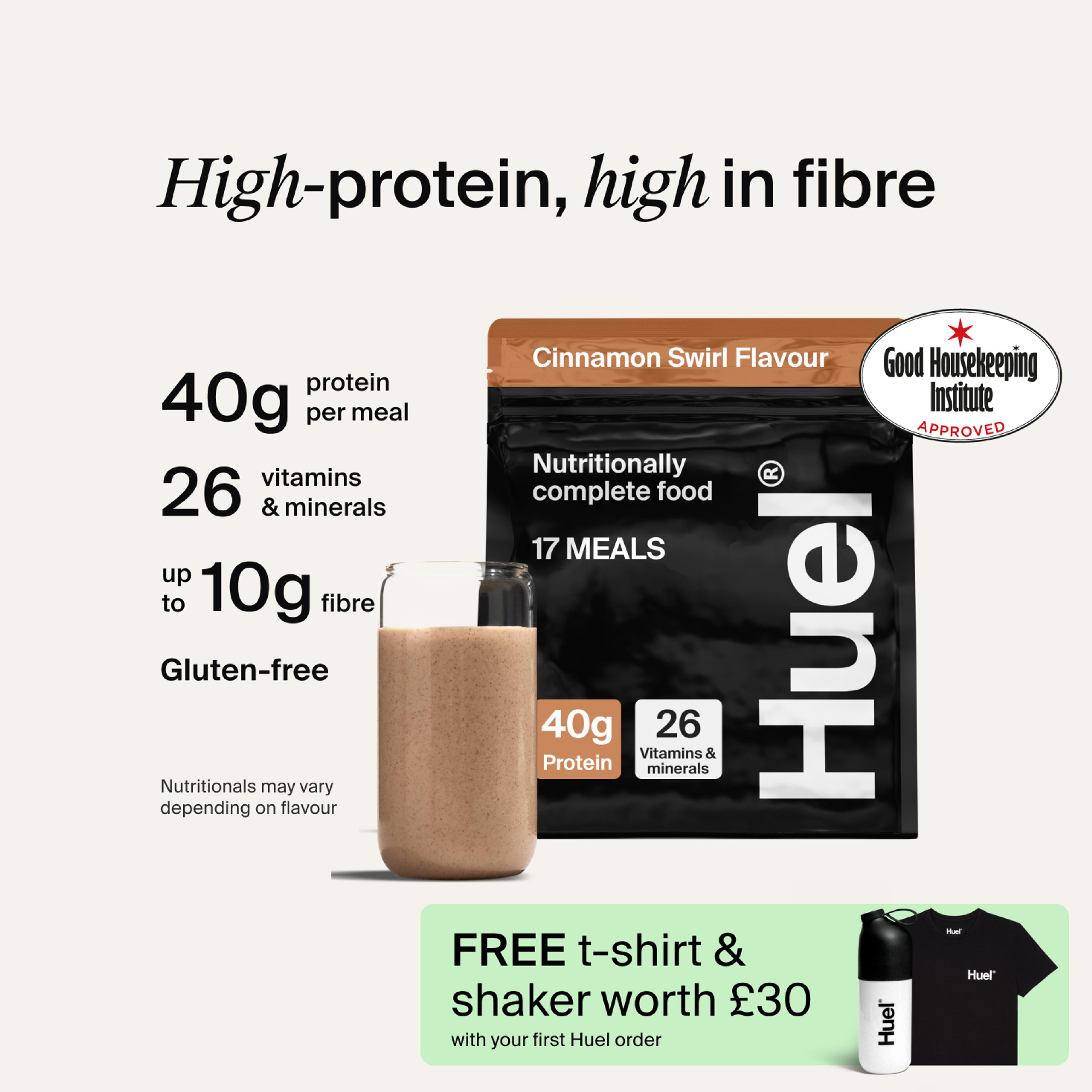 Bag of Black Edition Powder with Complete Nutrition callouts
