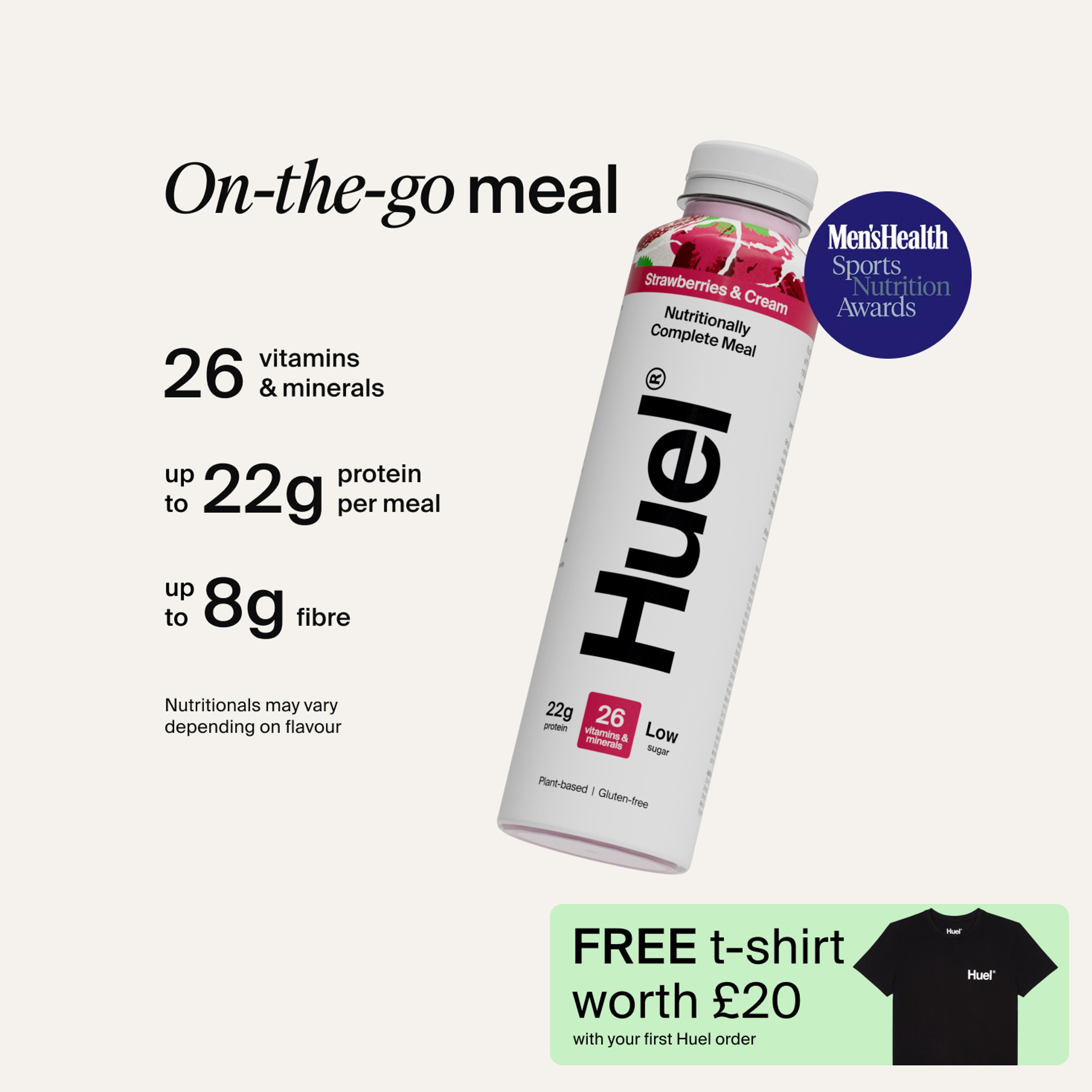 Bottle of Ready-to-drink with Complete Nutrition callouts