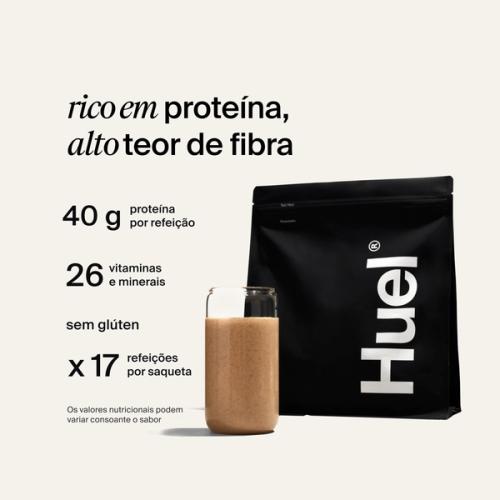 A bag of Huel Black Edition meal powder 