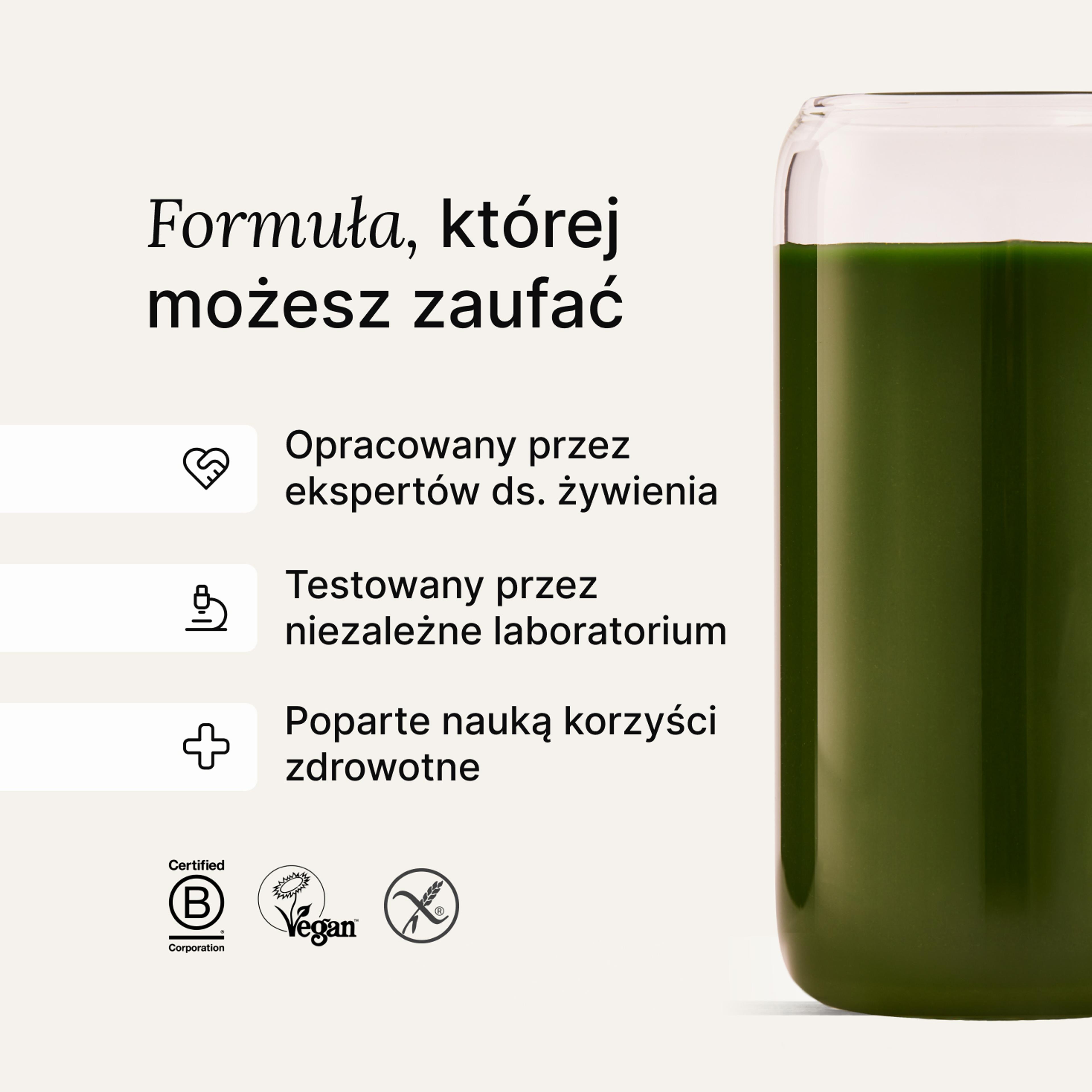 Formuła, której możesz zaufać – opracowana przez ekspertów żywienia, testowana i poparta badaniami naukowymi 