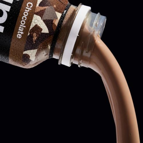 A bottle of Black Edition Ready-to-drink being poured