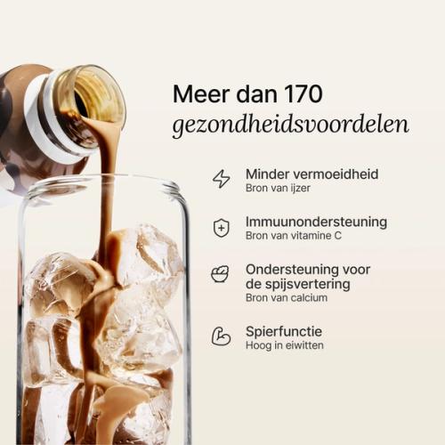 Vanilla uit een Ready-to-drink-fles