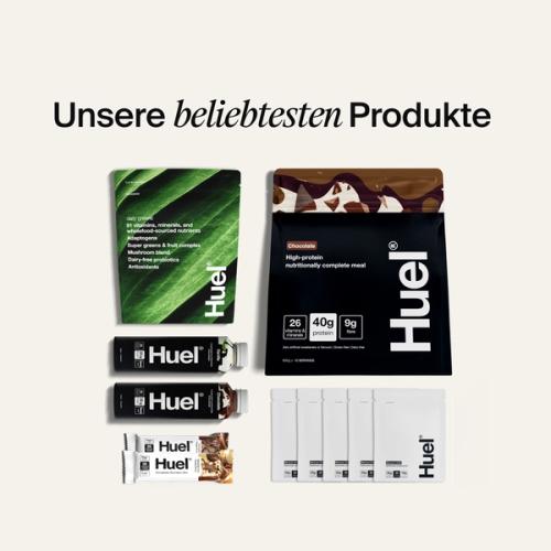Huel products in the Bestseller Bundle
