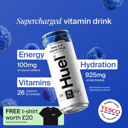 Supercharged vitamin drink