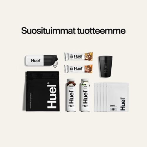 Huel products in the Bestseller Bundle