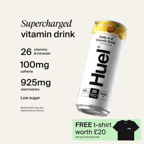 Supercharged vitamin drink
