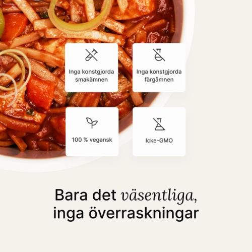 Gaffel med Hot & Savoury-nudlar 