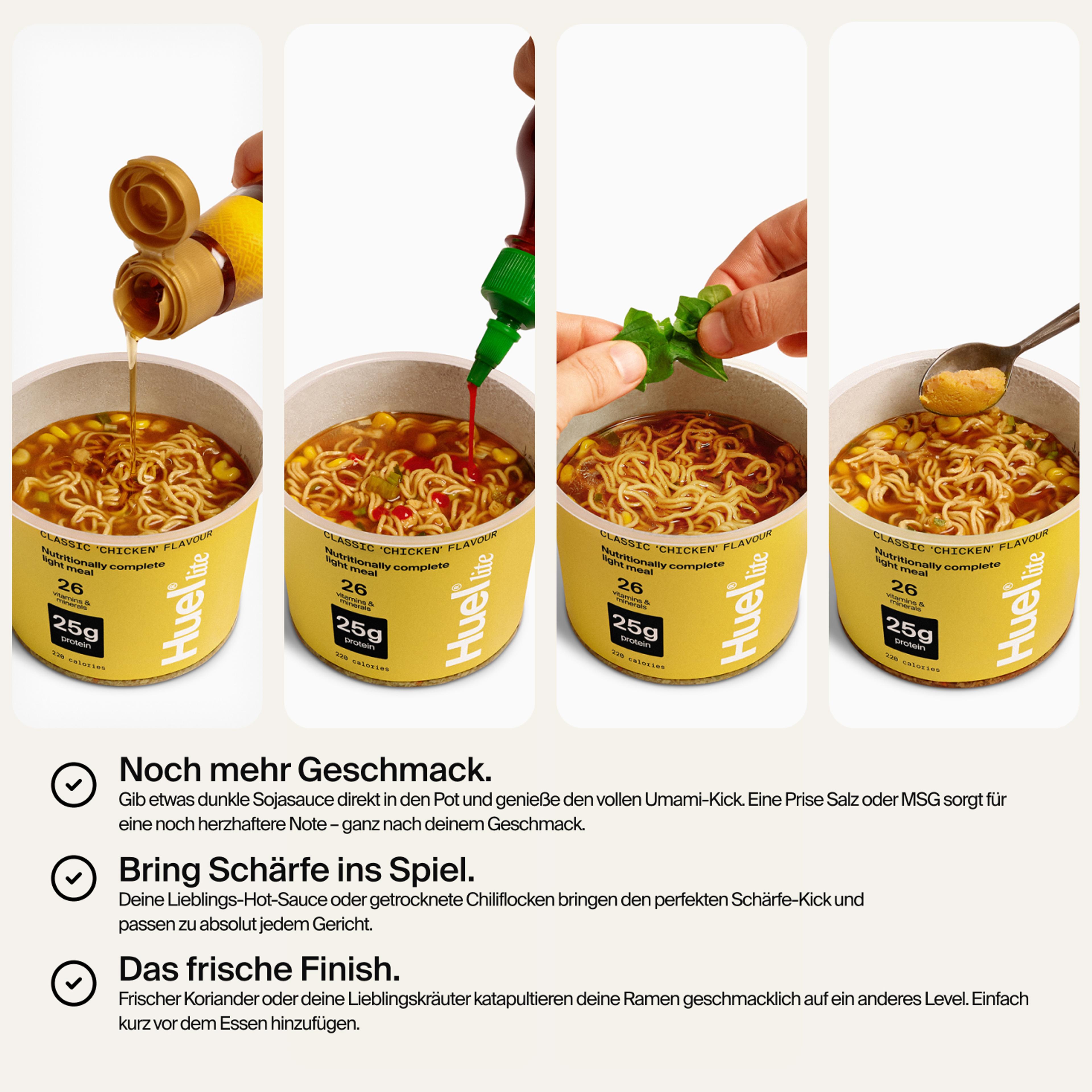 Tipps, wie du den Ramen-Geschmack verbessern kannst
