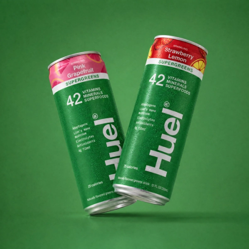 Close up of a Daily Greens Ready-to-drink can