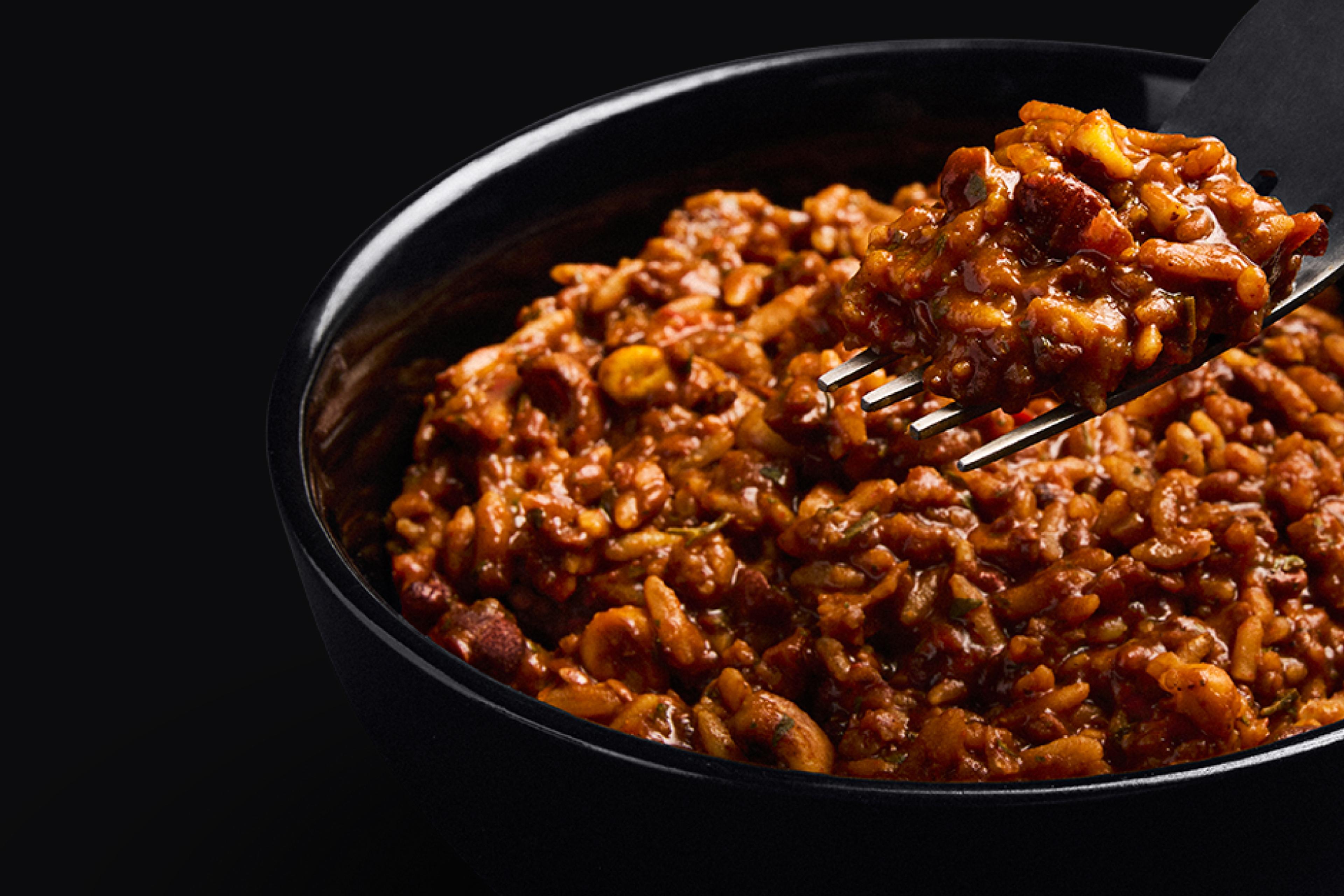 Skål med Hot & Savoury-pasta