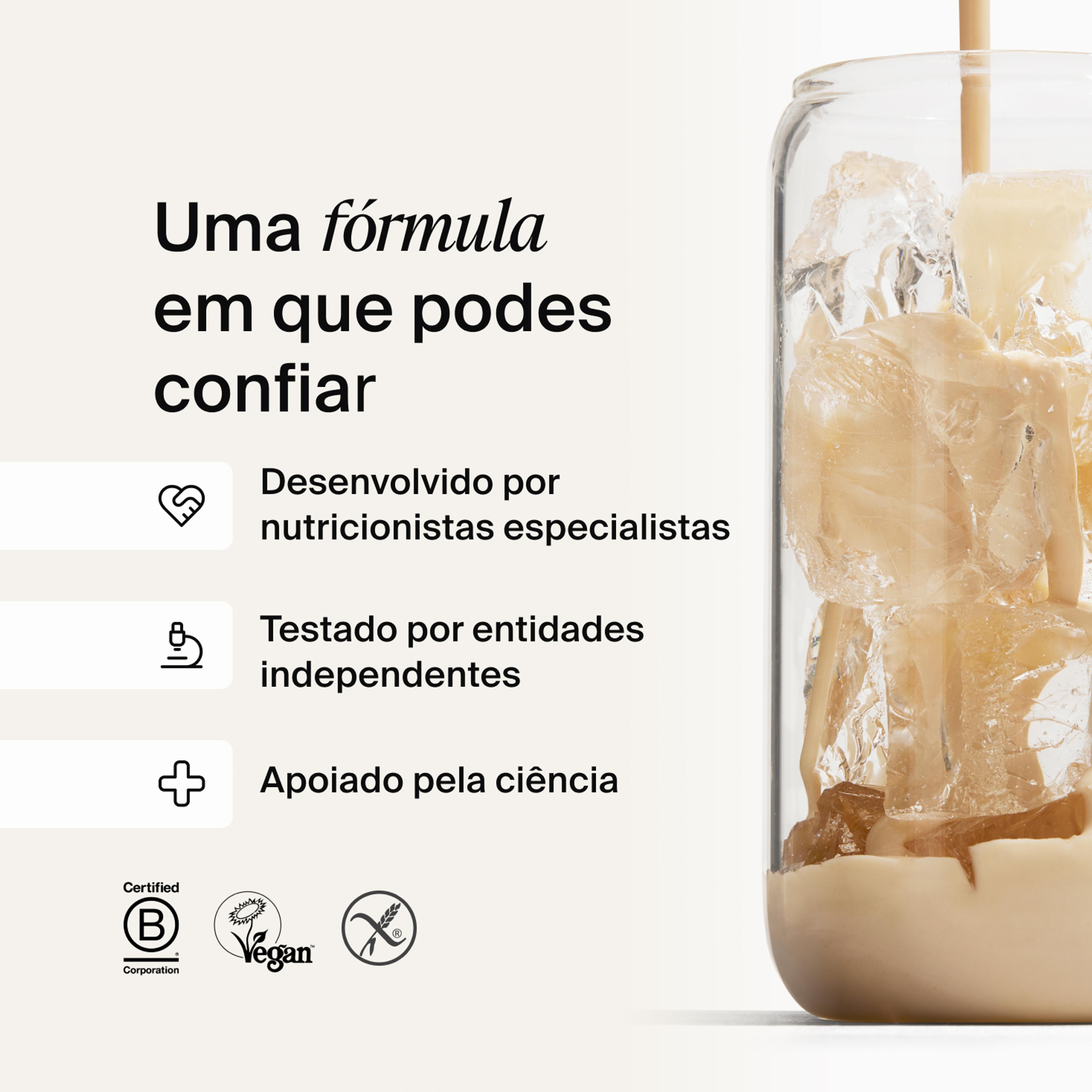 Uma fórmula em que podes confiar - Desenvolvida por nutricionistas especialistas, rigorosamente testada e apoiada pela ciência 