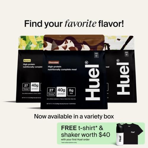Find your favorite flavor! Now available in a variety box